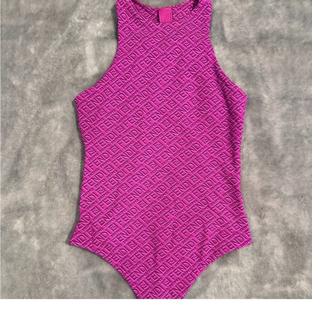 Fendi Purple Bodysuit